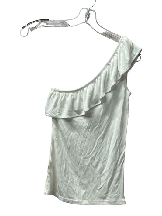 Top Sleeveless By Loft In White, Size:Xs