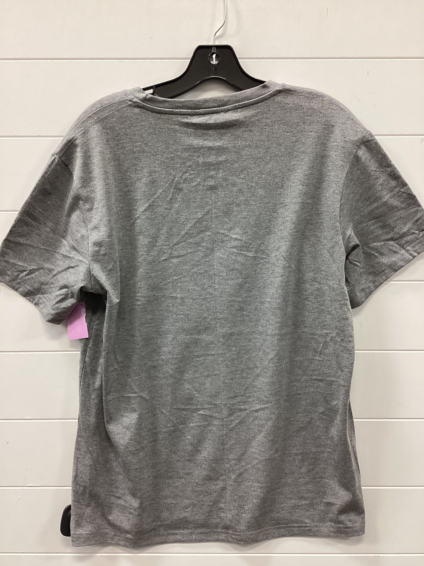 Top Ss By Clothes Mentor In Grey, Size:L