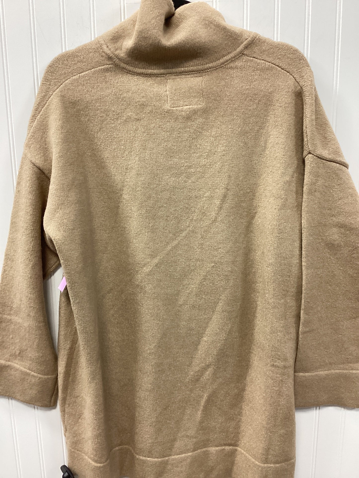 Sweater Cardigan By Thread And Supply In Tan, Size:L