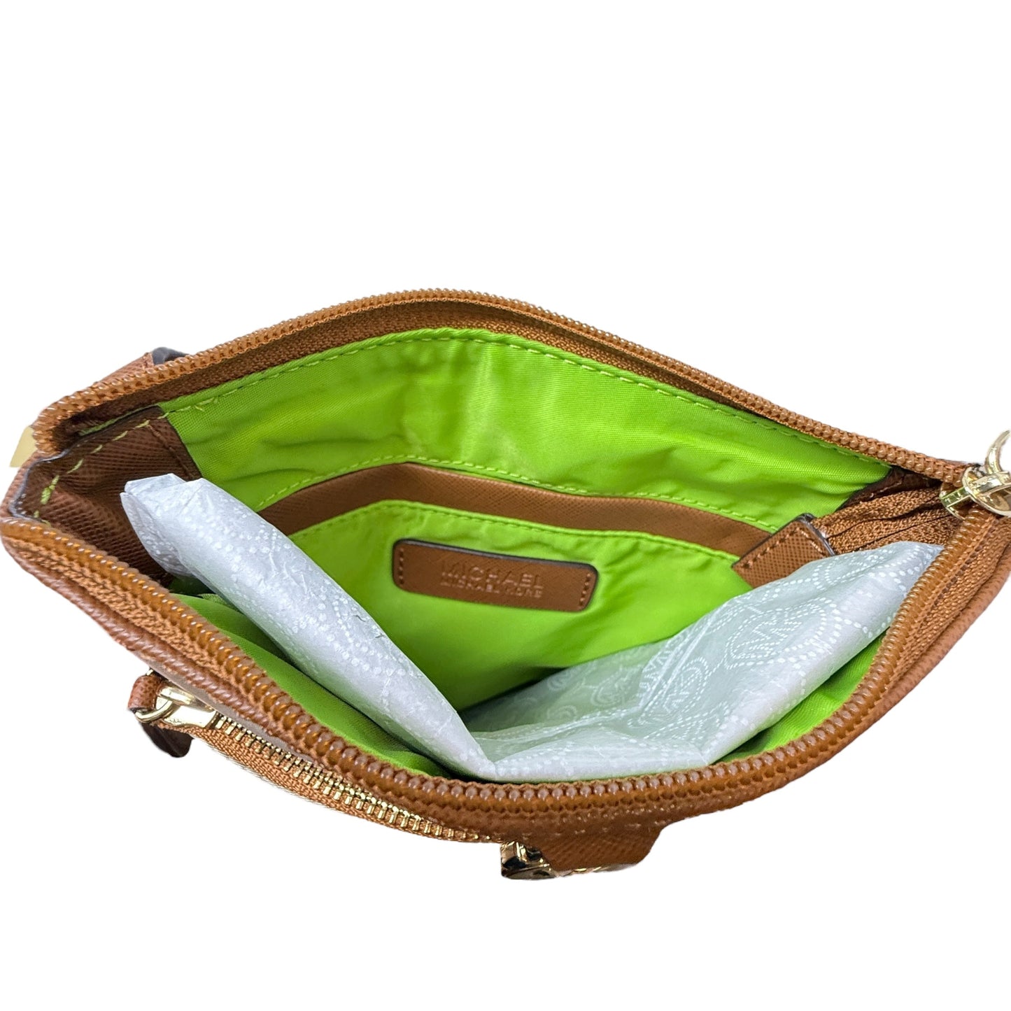 Kempton Nylon Pocket Crossbody Designer By Michael Kors, Size: Small