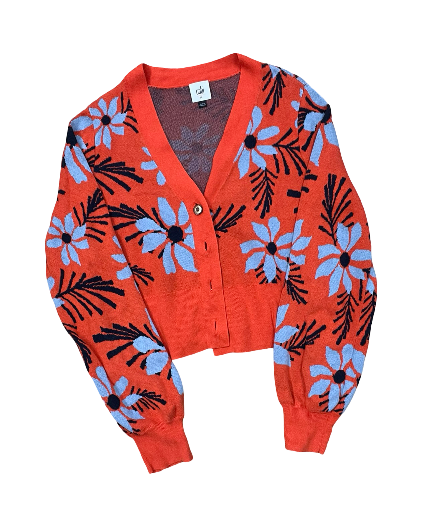 Cardigan By Cabi In Orange, Size:M