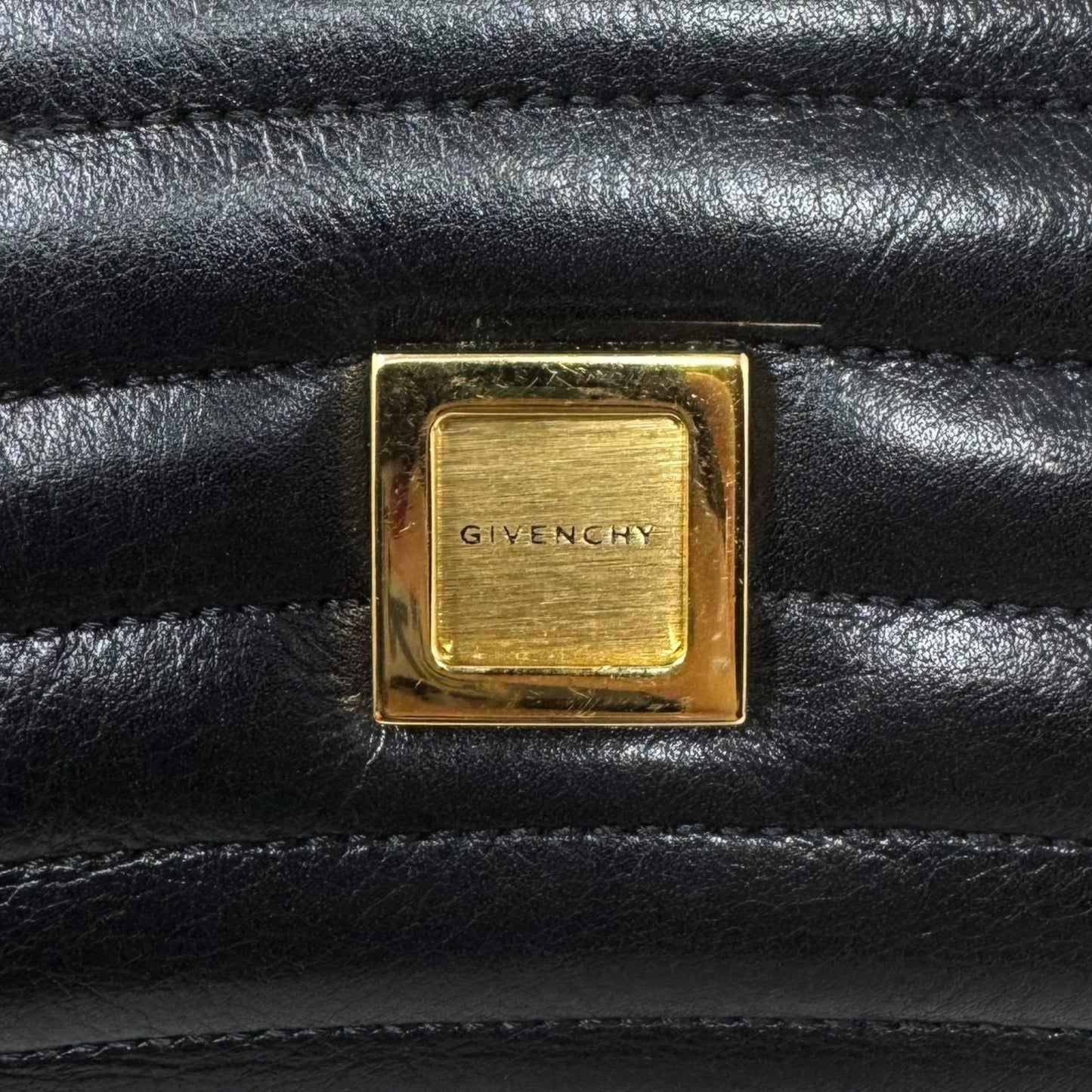 4G Soft Quilted Handbag Luxury Designer By Givenchy, Size: Medium
