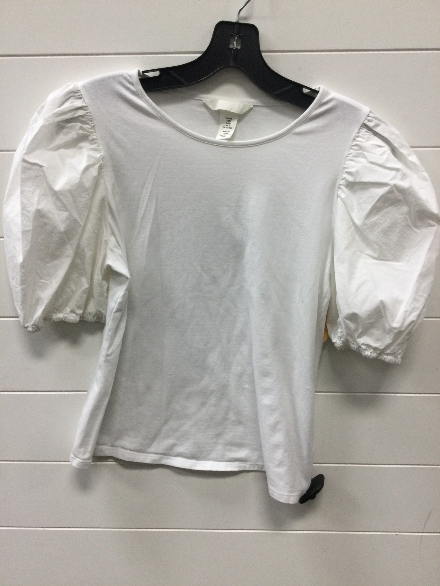Top Ss By H&M In White, Size:M