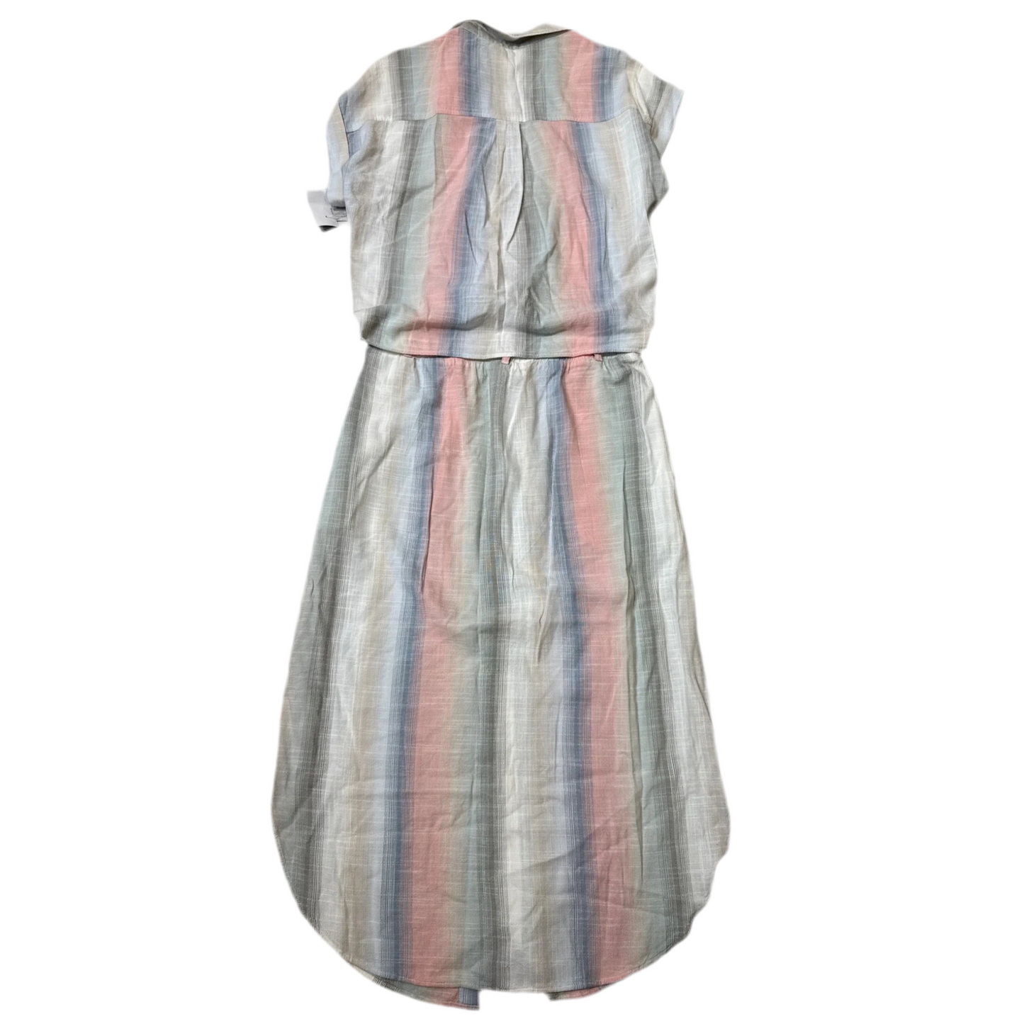 Skirt Set 2pc By Cloth & Stone In Blue & Pink, Size: S