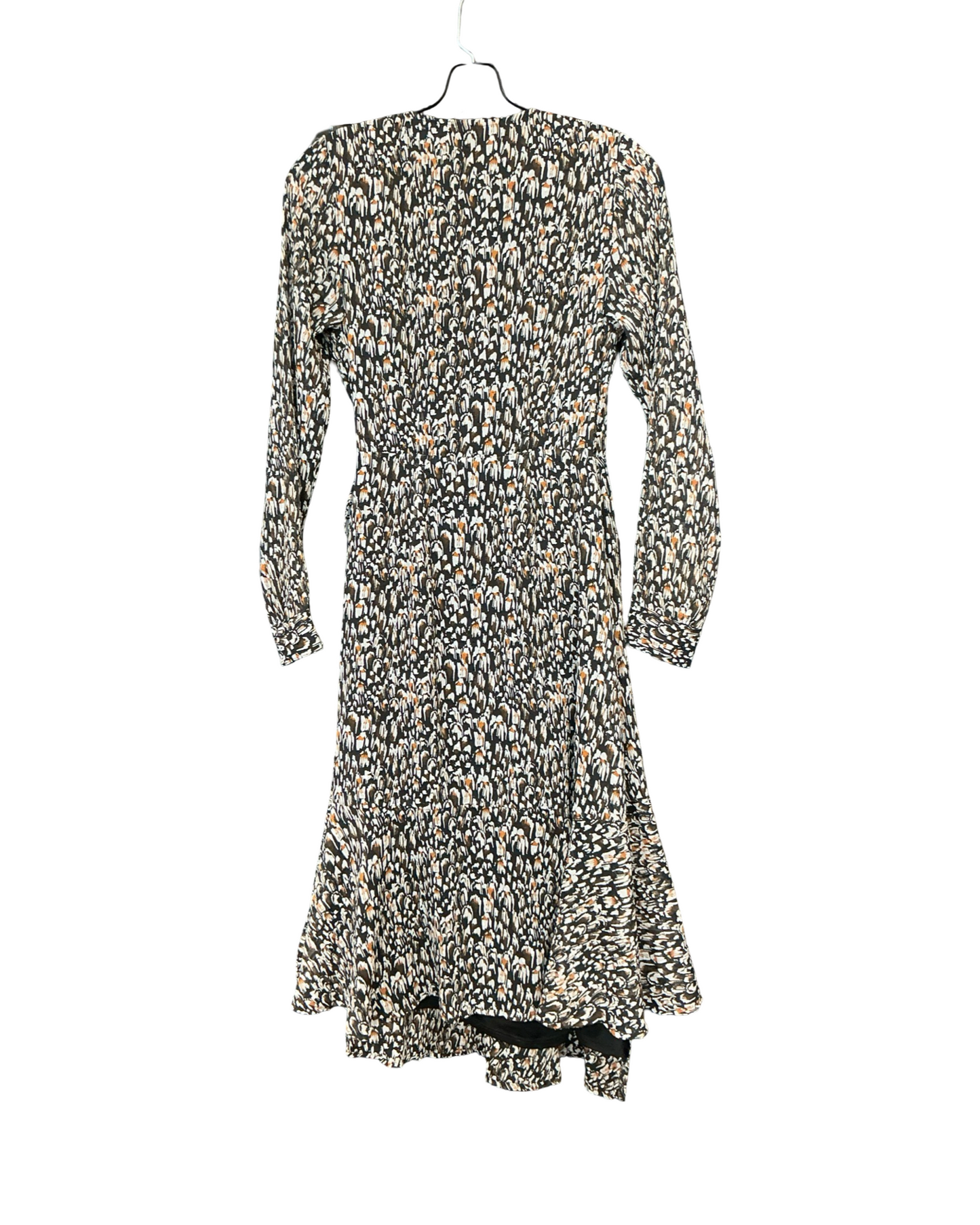 Dress Work By Express In Black & Brown, Size:S