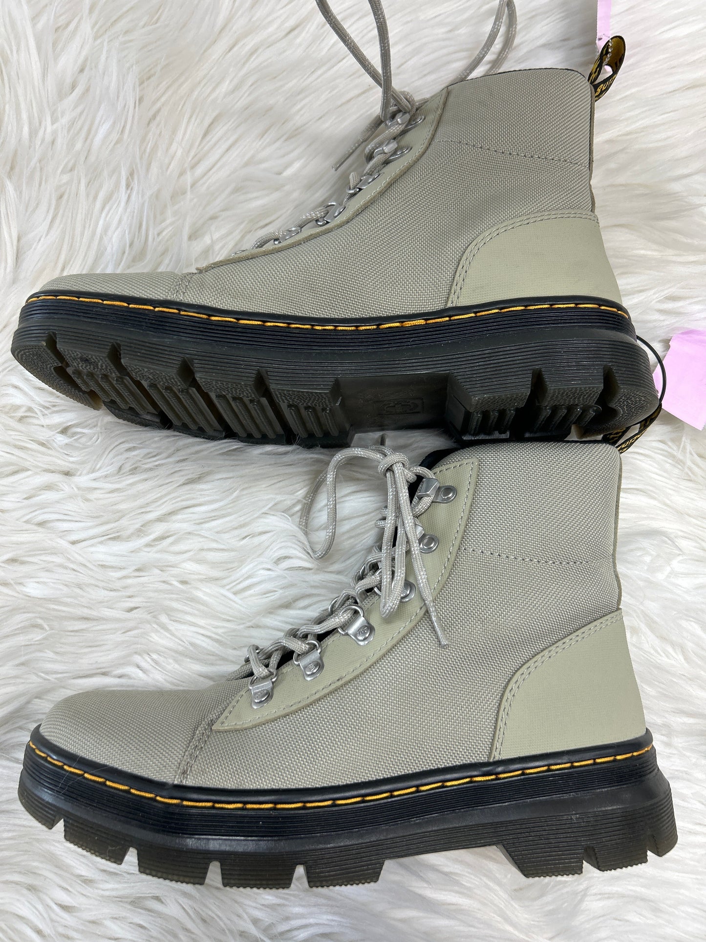 Boots Ankle Flats By Dr Martens In Grey, Size:9