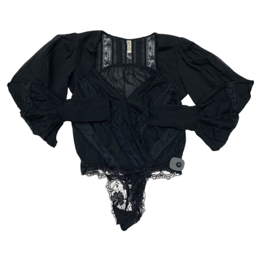 Top Ls By Free People In Black, Size:Xs