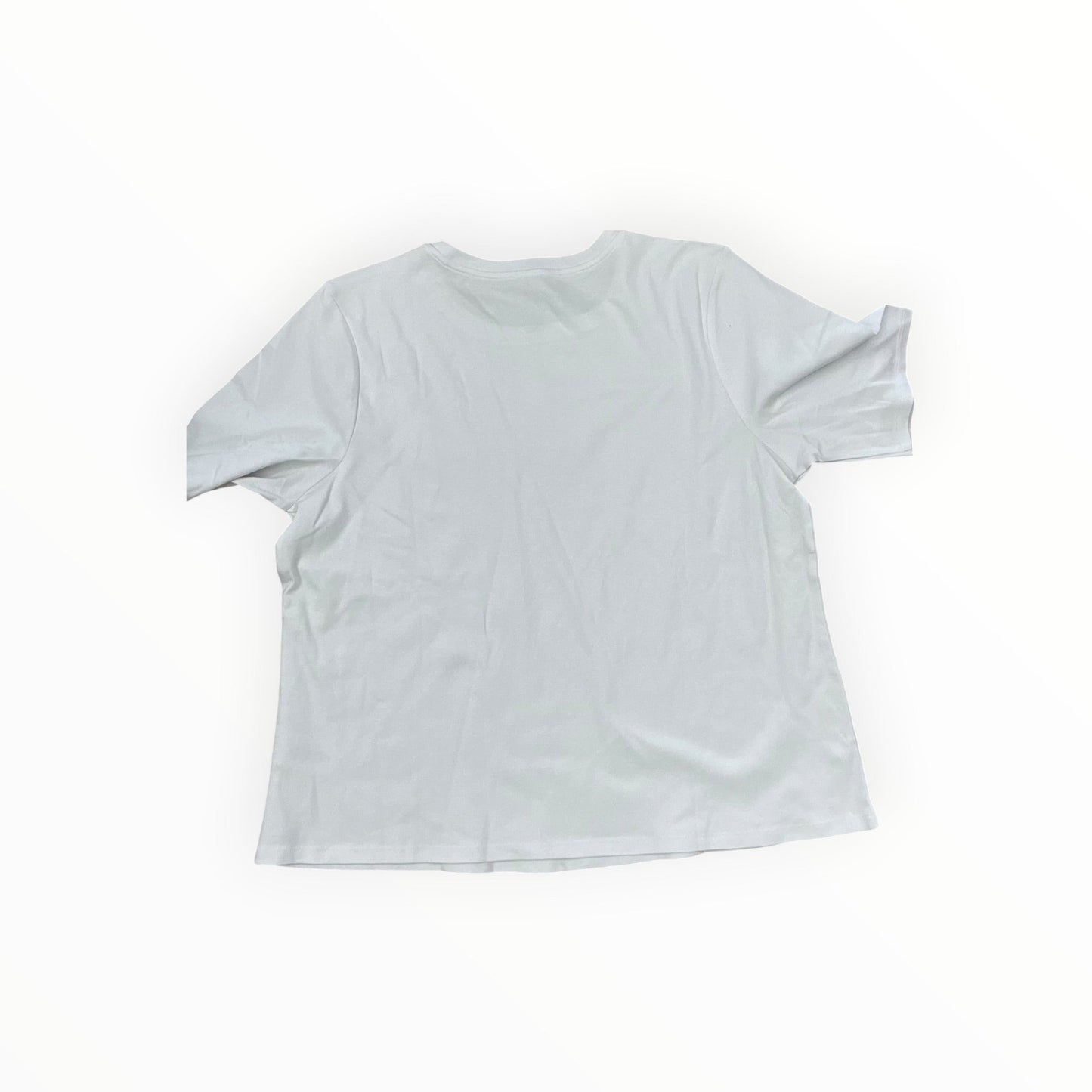 Top Ss By Isaac Mizrahi Live Qvc In White, Size:Xl