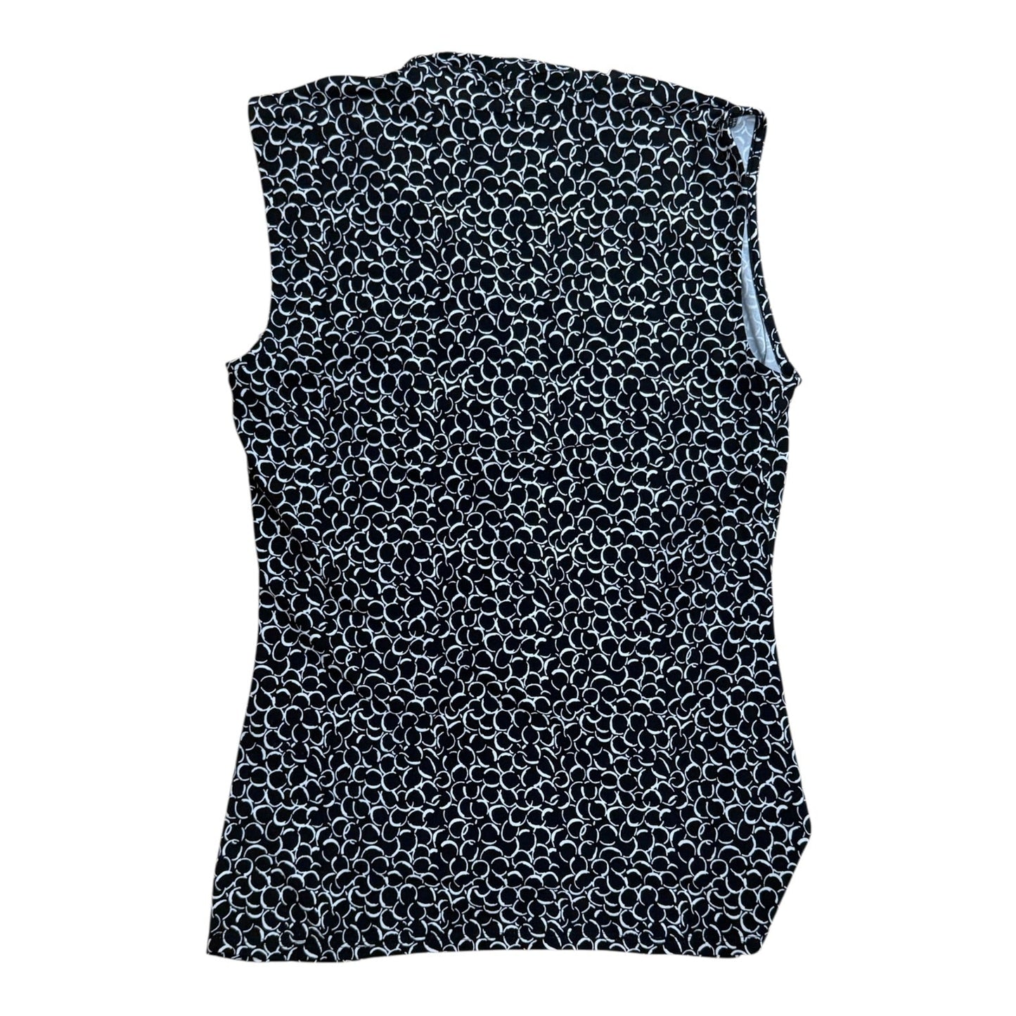 Top Sleeveless By White House Black Market In Black & White, Size:S