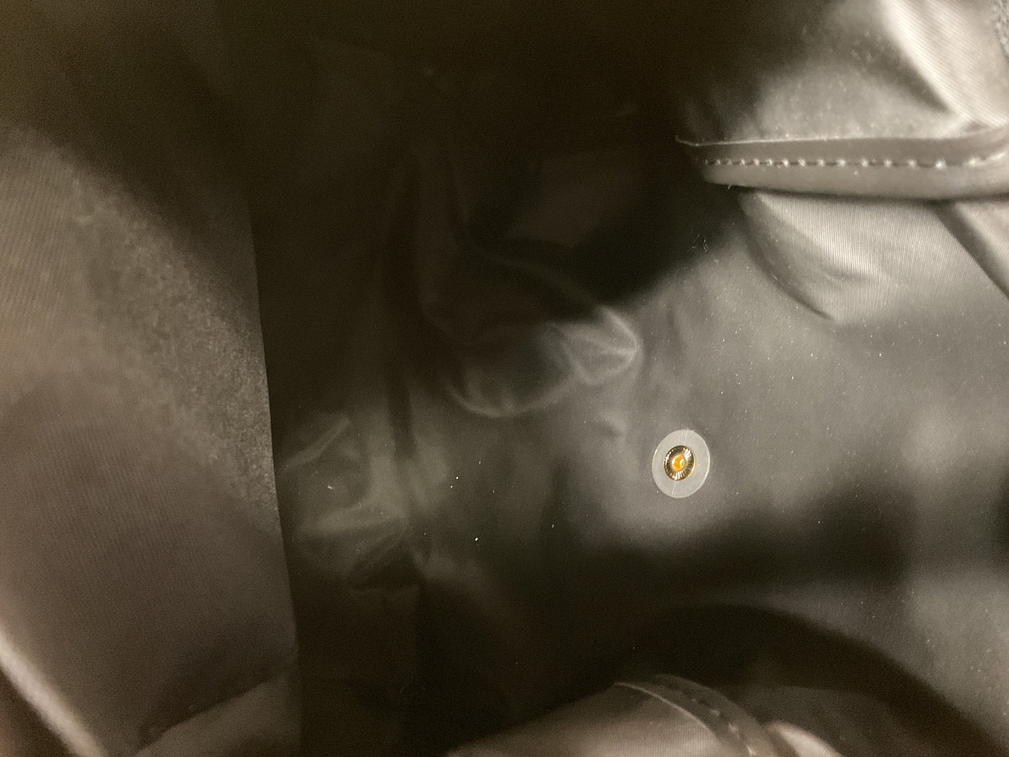 Backpack Designer By Longchamp In Black, Size:Medium