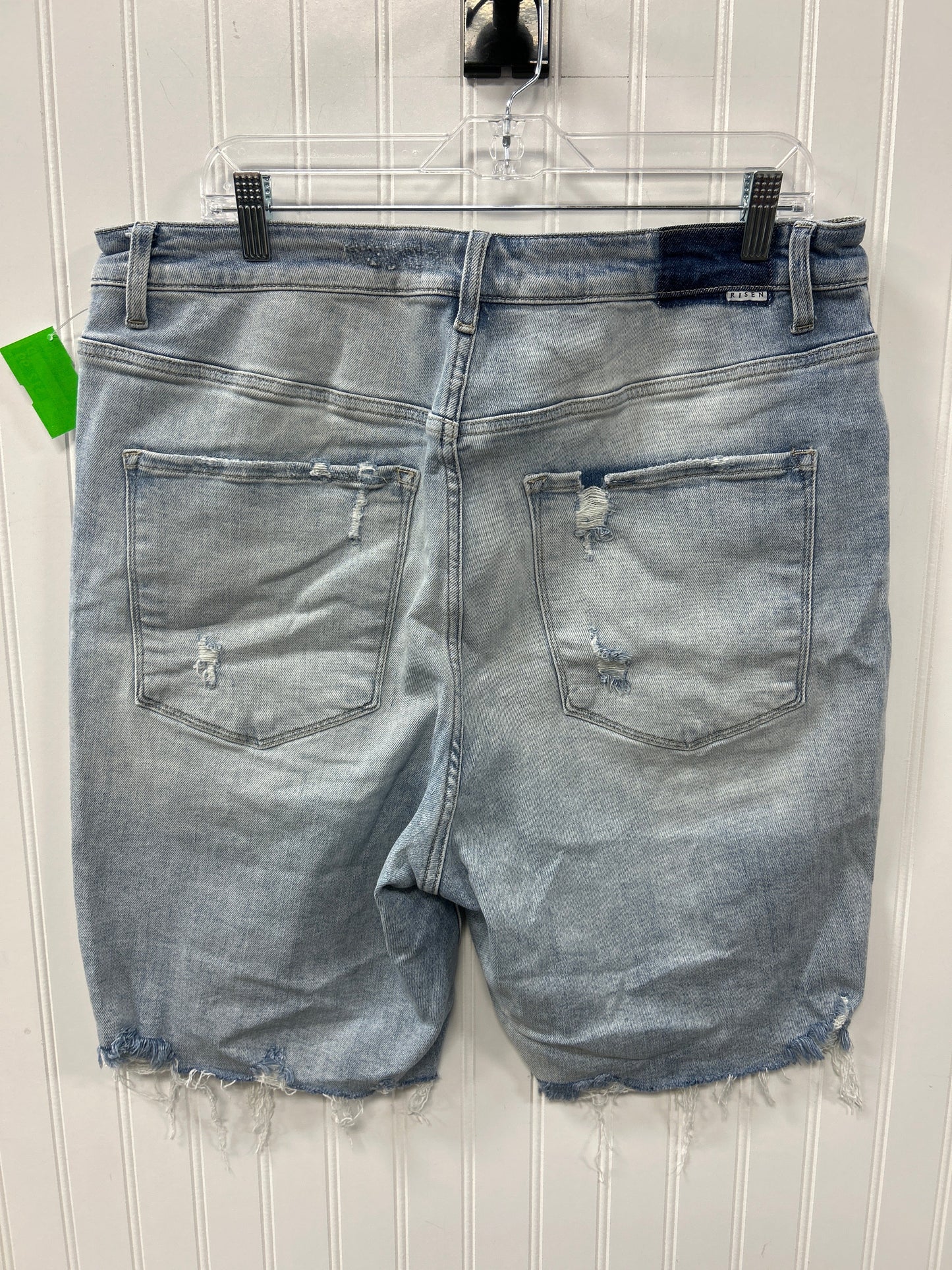 Shorts By Risen In Blue Denim, Size:3X