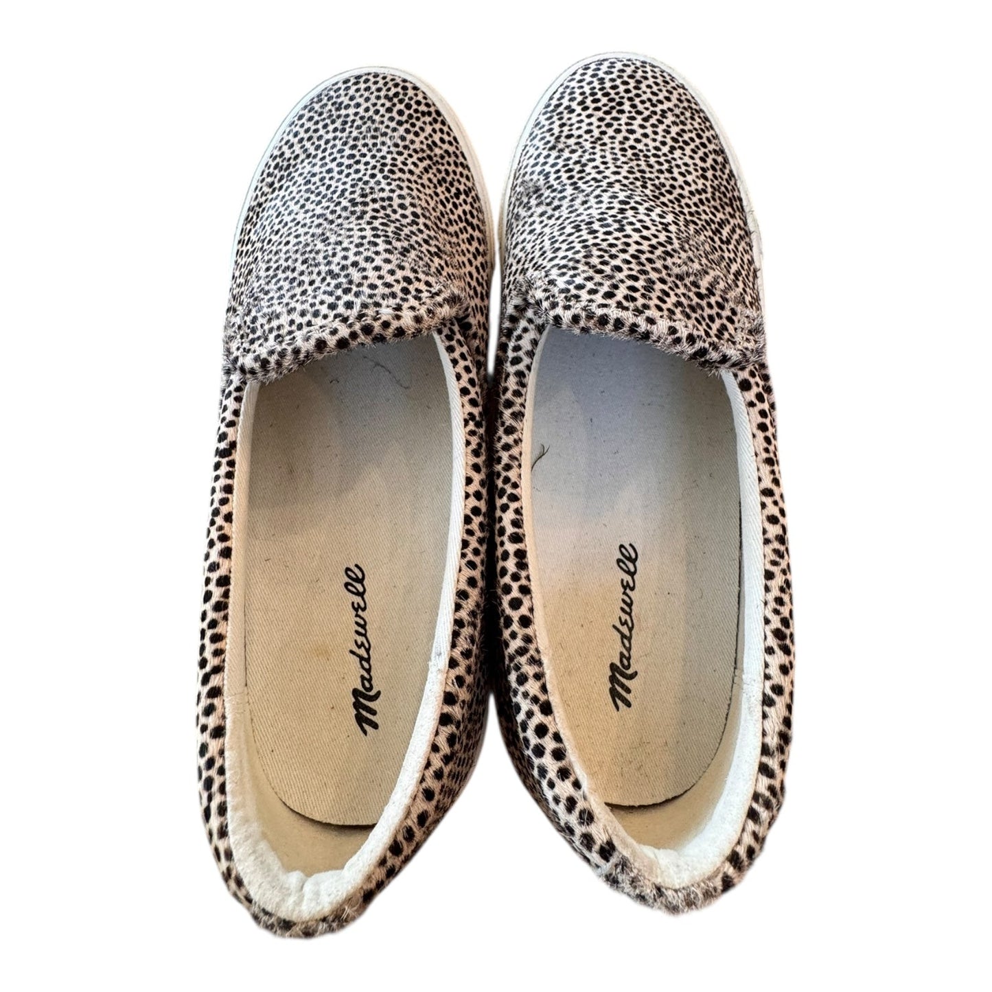 Shoes Sneakers By Madewell In Animal Print, Size:8