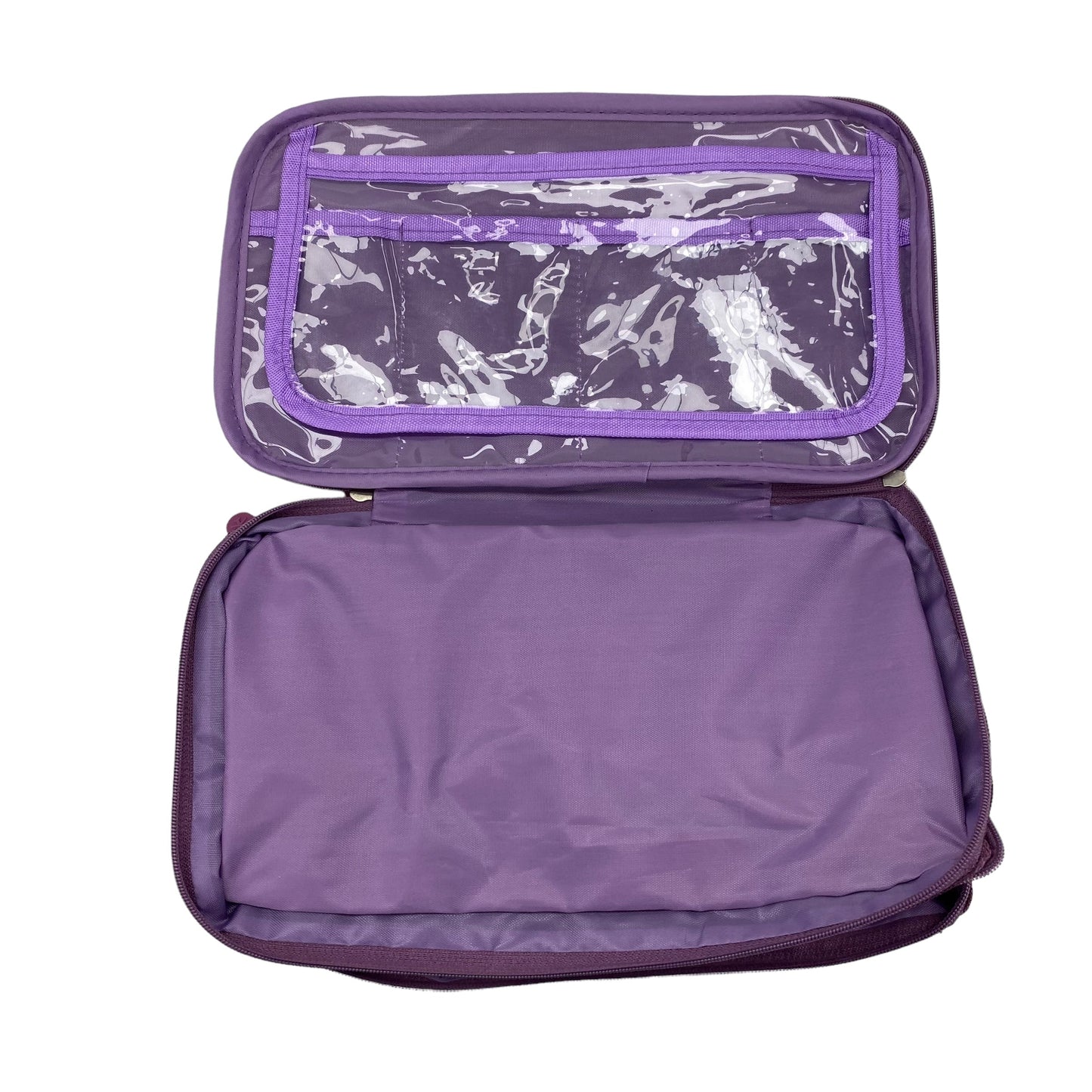 PURPLE MAKEUP BAG by CLOTHES MENTOR Size:LARGE