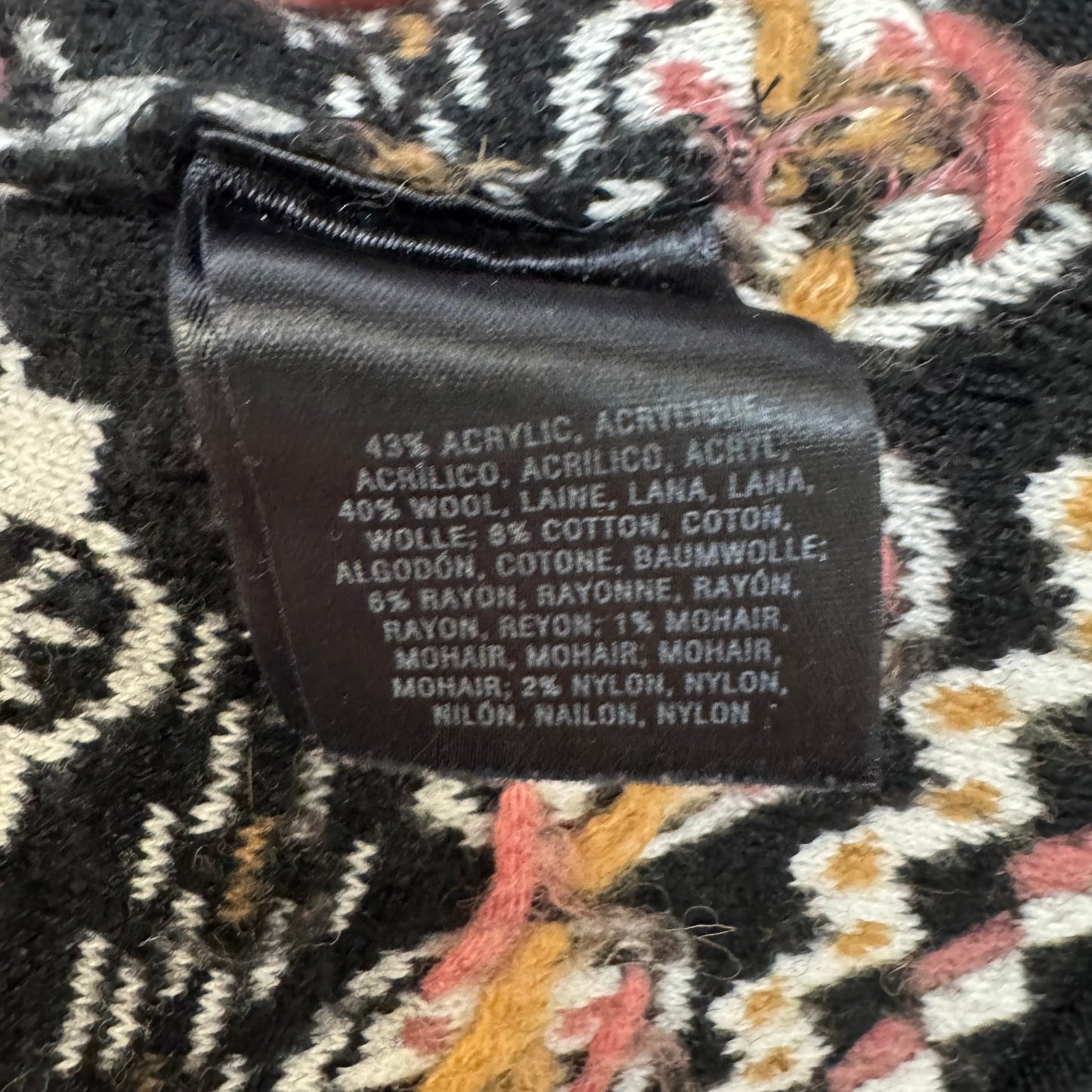 Antiquarian Boat Neck Wool Mohair Blend Pullover Sweater By Sleeping On Snow X Anthropologie In Black & Purple, Size: XS