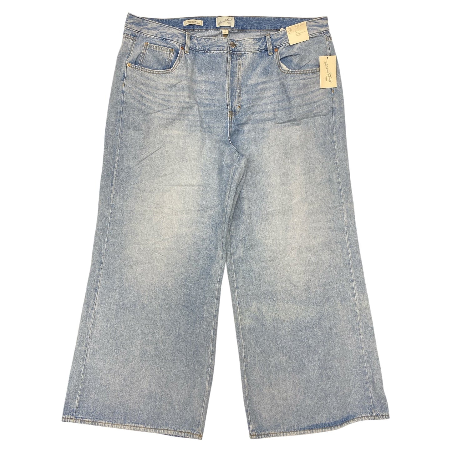 Jeans Wide Leg By Universal Thread In Blue, Size:22