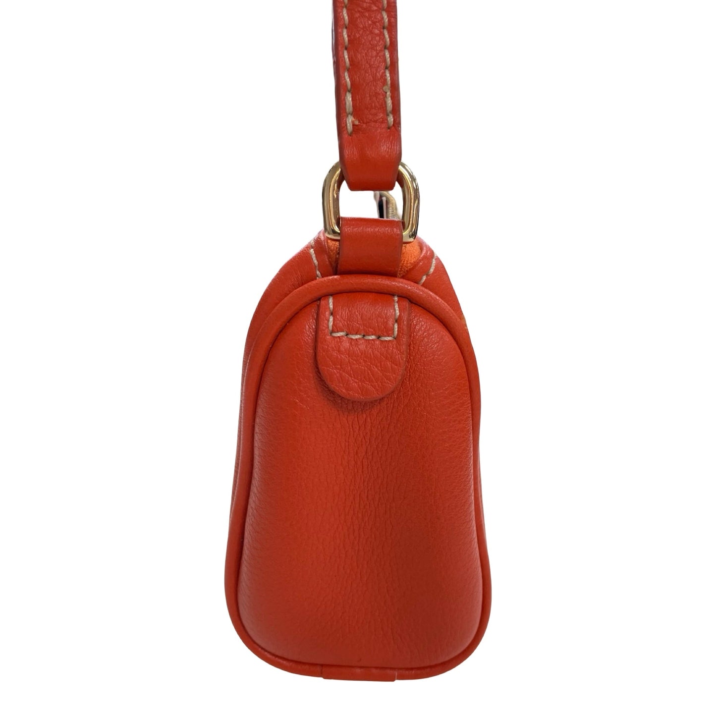 Handbag Designer By Dooney And Bourke In Orange, Size:Small
