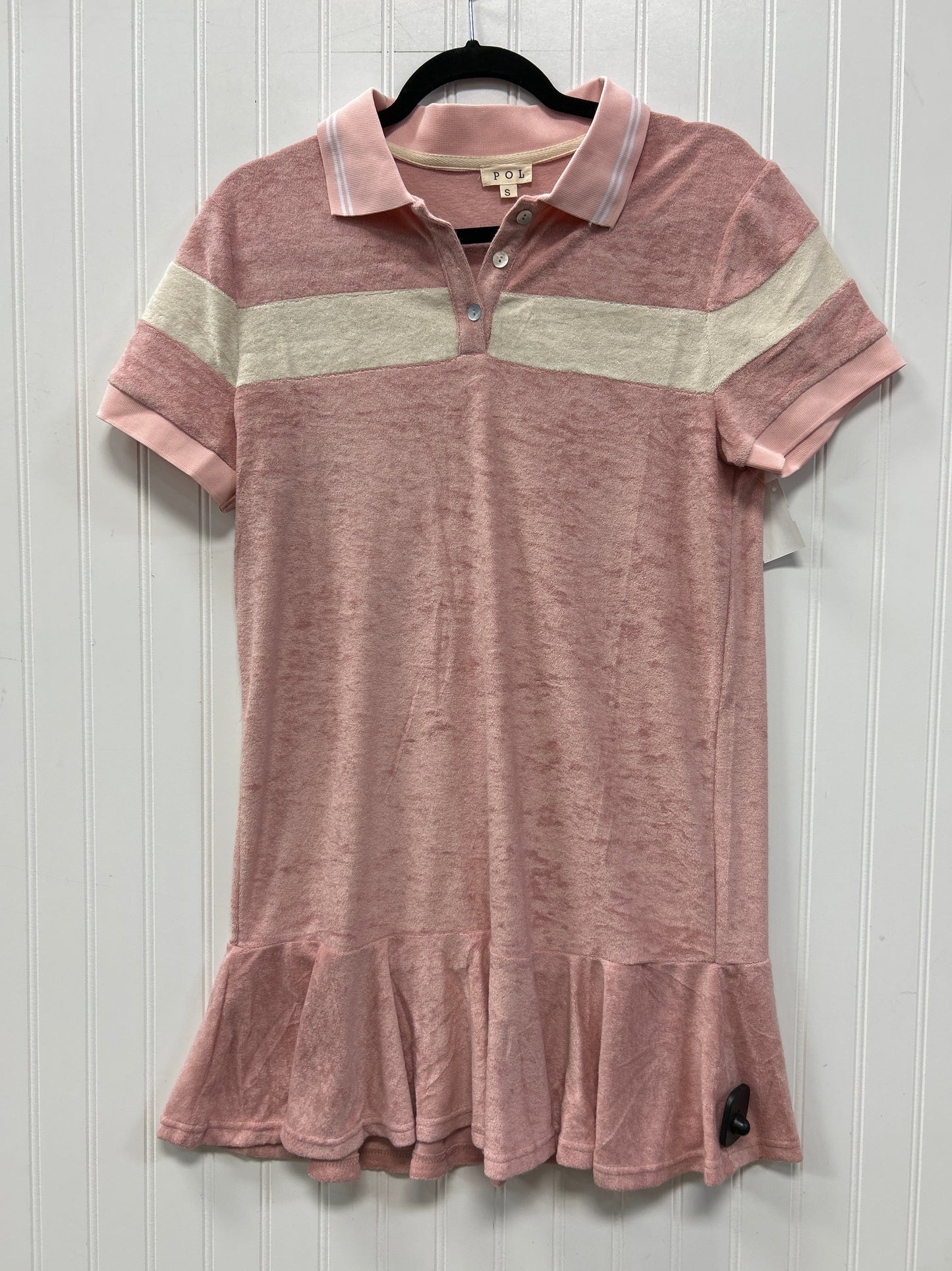 Dress Casual Midi By Pol In Pink, Size:S