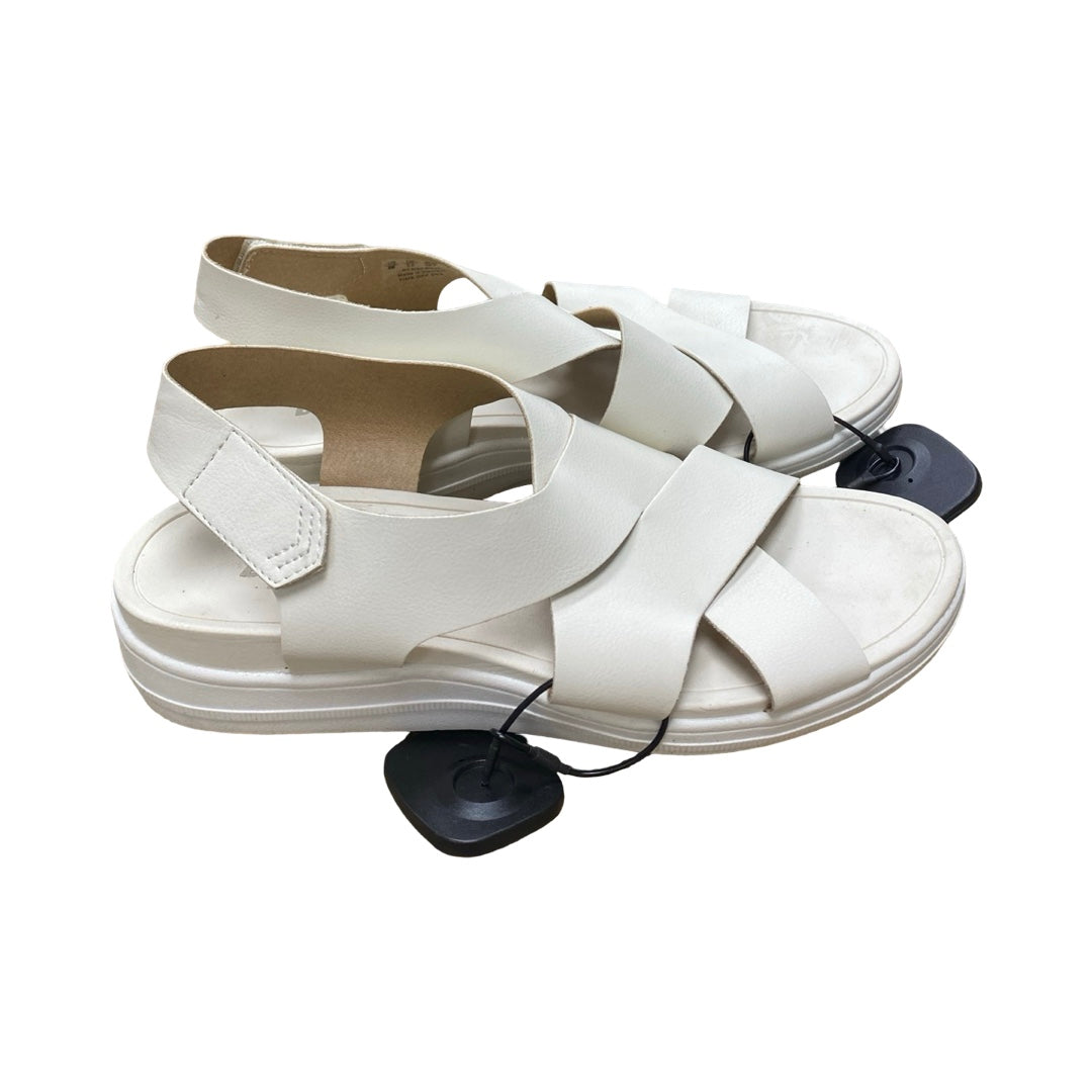 Sandals Flats By Dr Scholls In Ivory, Size:8