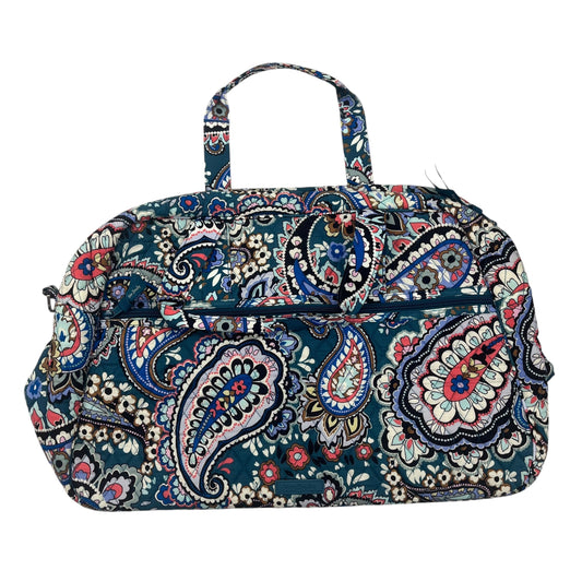 Duffle And Weekender By Vera Bradley In Teal, Size:Medium