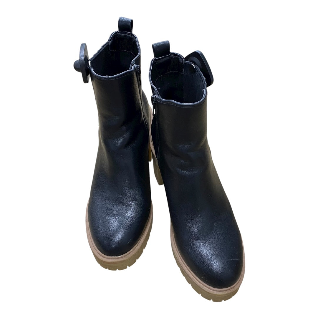 Boots Ankle Heels By Dolce Vita In Black, Size:8.5