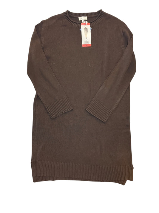 Dress Sweater By Jessica Simpson In Brown, Size:M