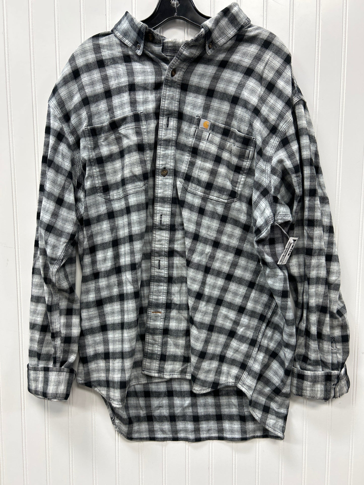 Top Ls By Carhartt In Grey, Size:Xl