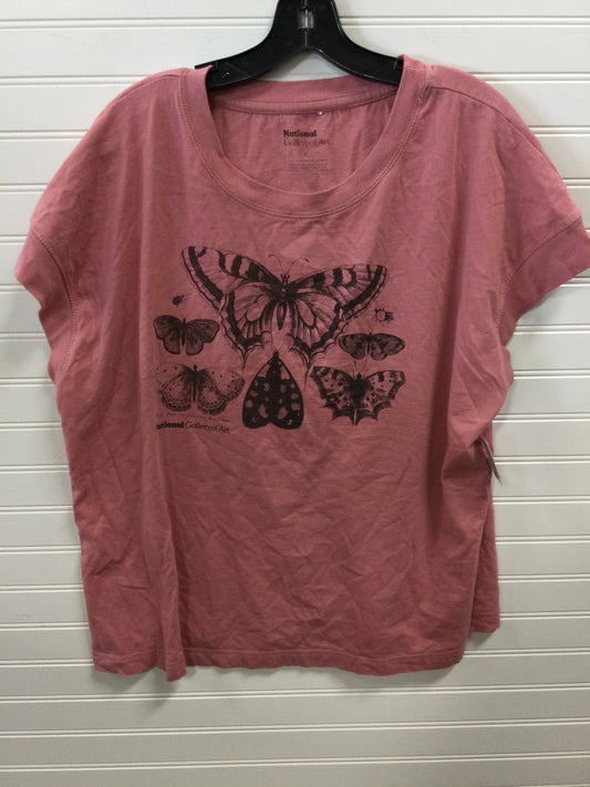 Top Ss By Clothes Mentor In Pink, Size:Xl
