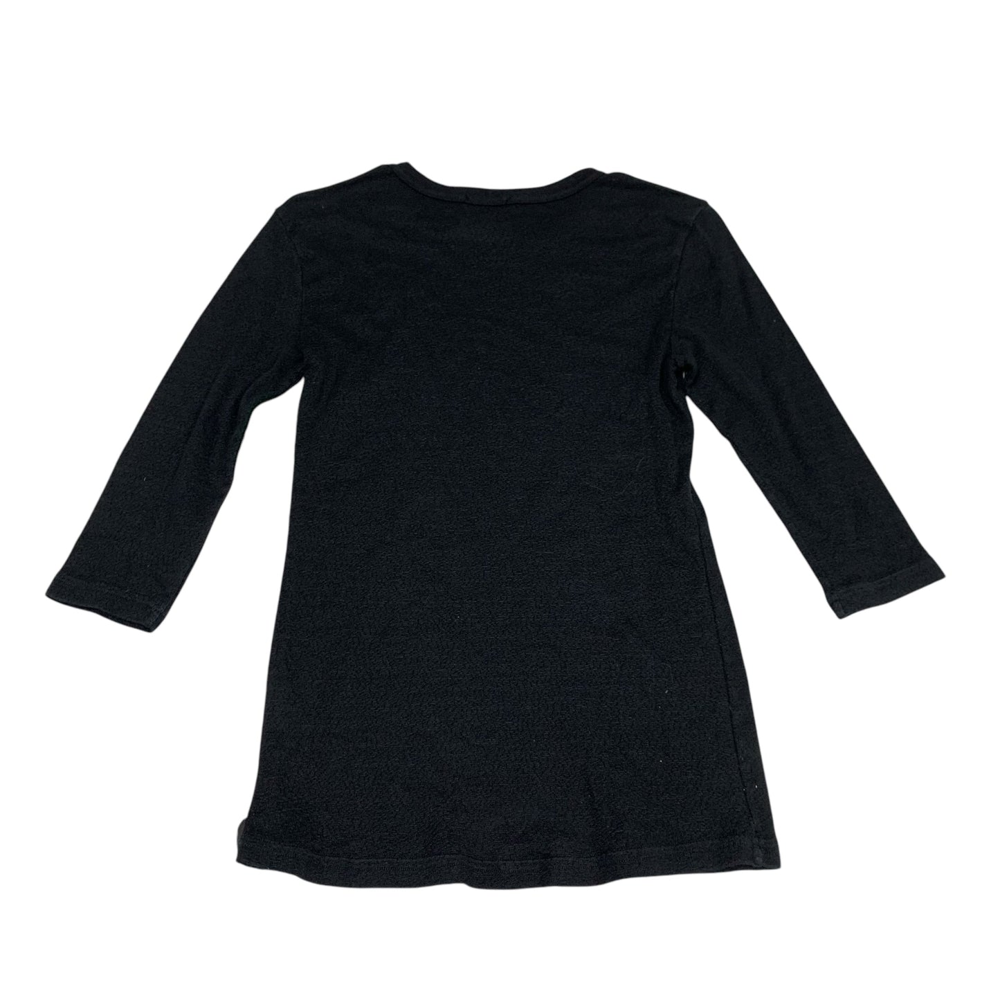 Top 3/4 Sleeve Basic By Anthropologie In Black, Size:Xs