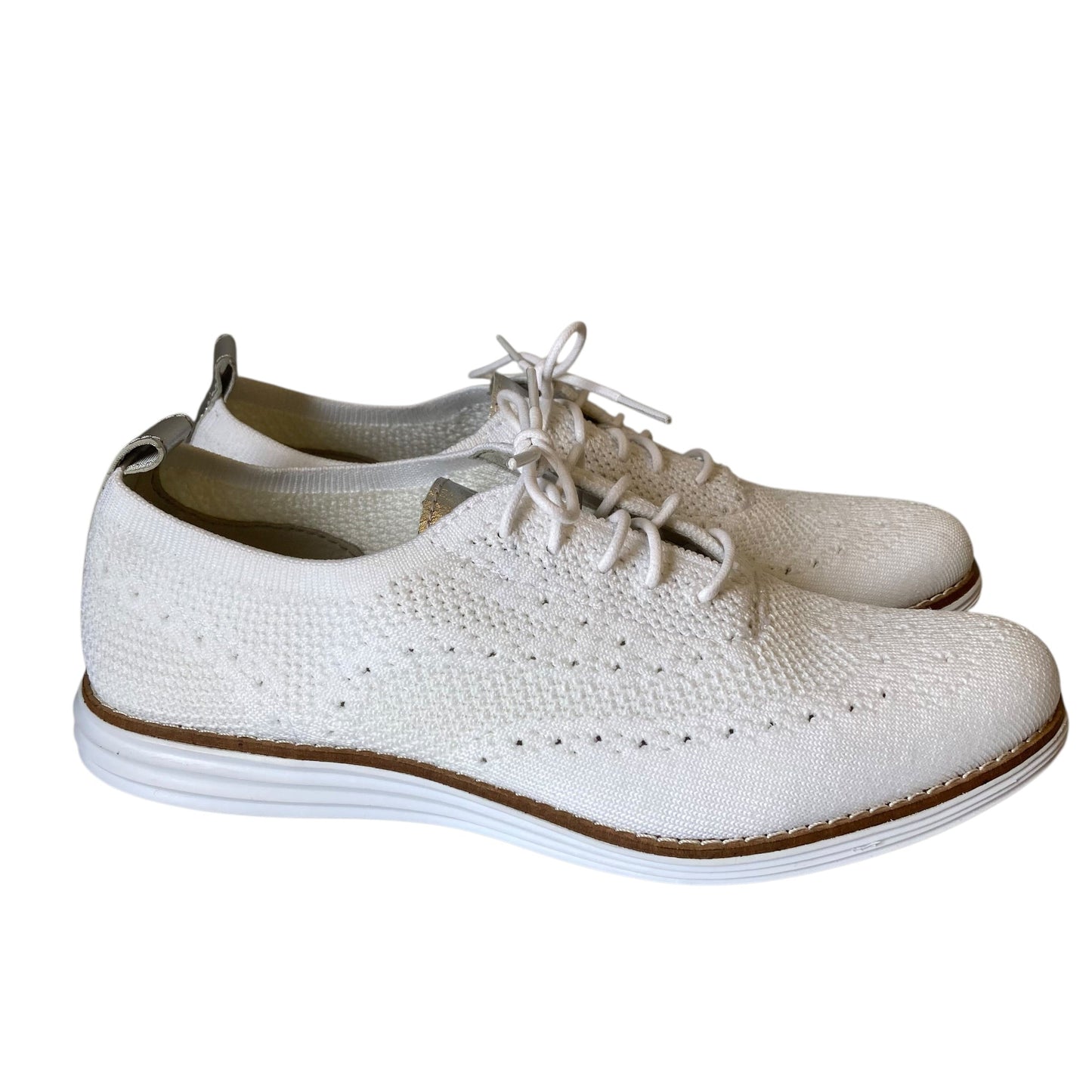 Shoes Flats By Cole-Haan In White, Size:8