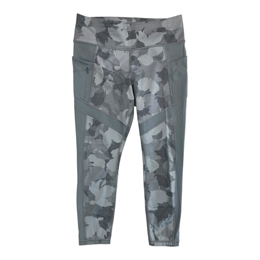 Athletic Leggings By Athleta In Grey, Size:L