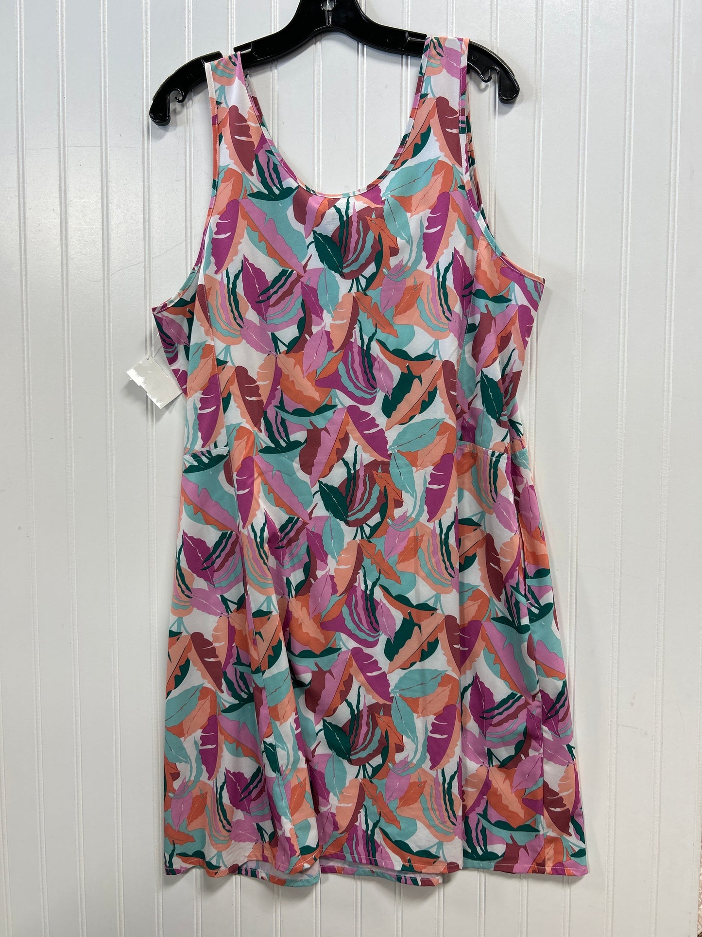 Dress Casual Midi By Reel Legends In Multi, Size:Xl