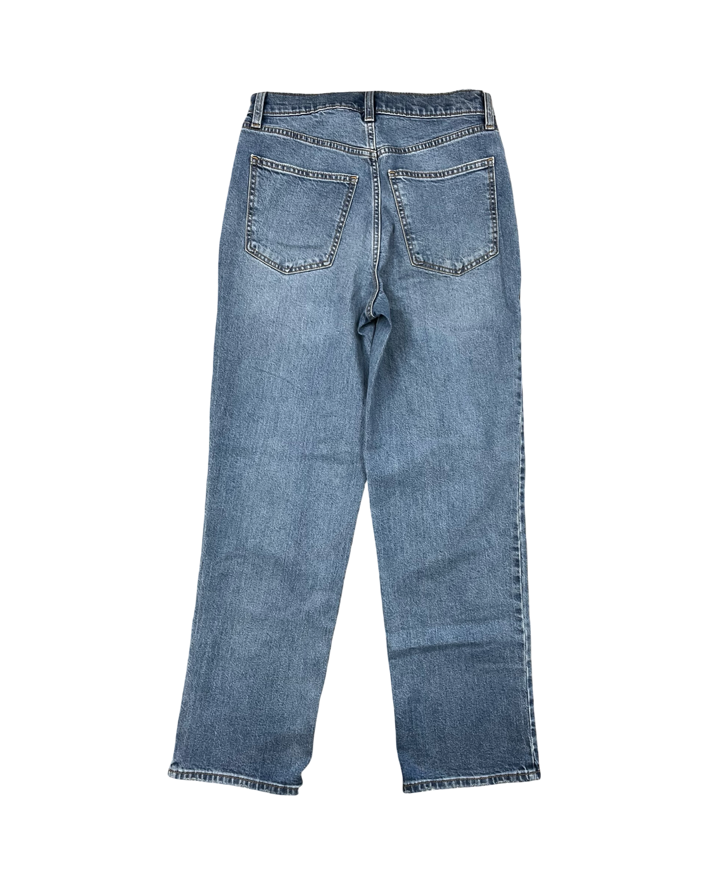 Jeans Straight By Universal Thread In Blue Denim, Size:8