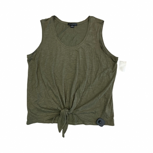 Top Sleeveless By Sanctuary In Green, Size:2X