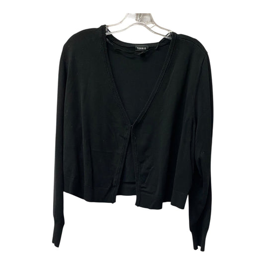 Sweater Cardigan By Torrid In Black, Size:3X