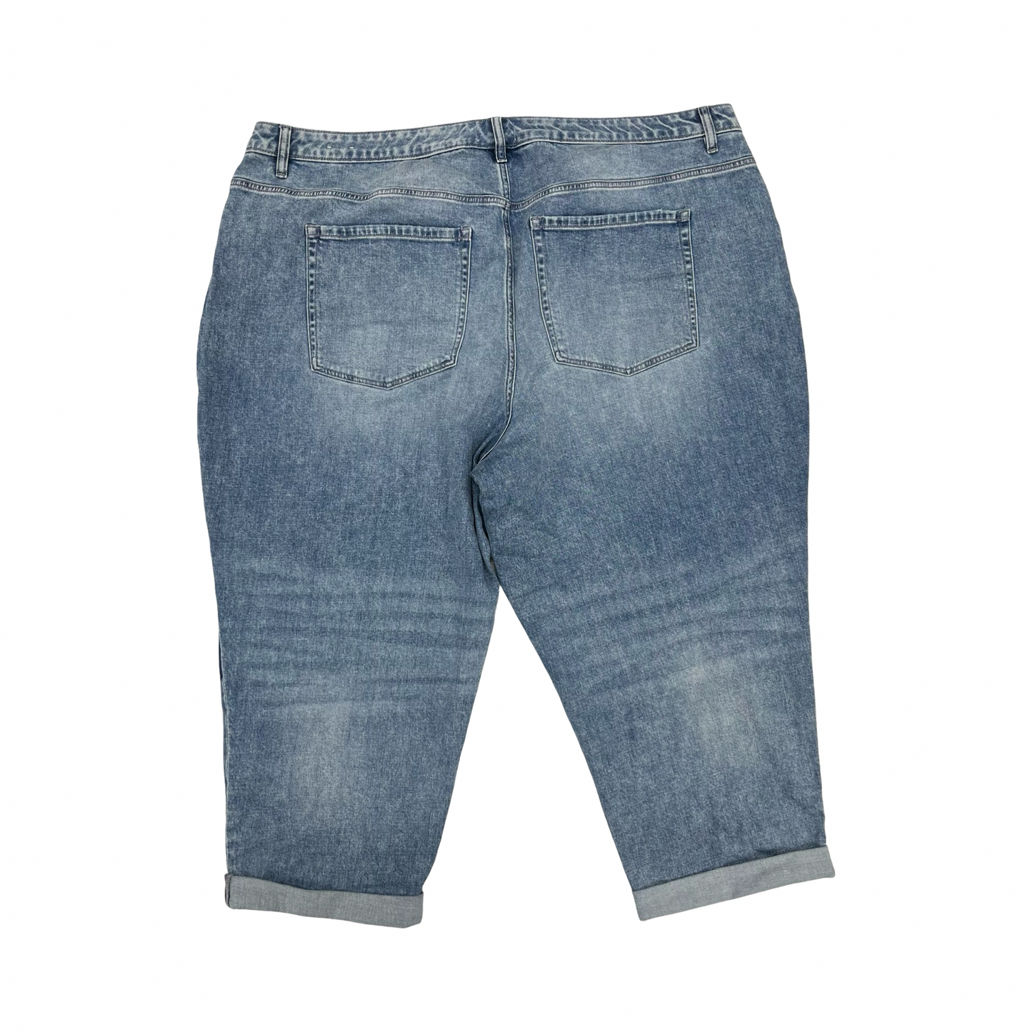 Jeans Straight By Lane Bryant In Blue Denim, Size:30