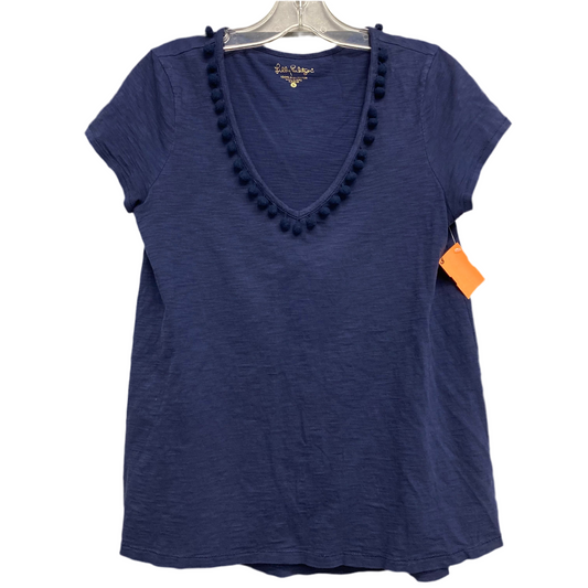 Top Ss Designer By Lilly Pulitzer In Navy, Size:S