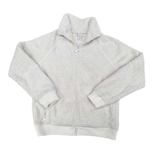 Athletic Jacket By Athleta In Cream, Size:Xs