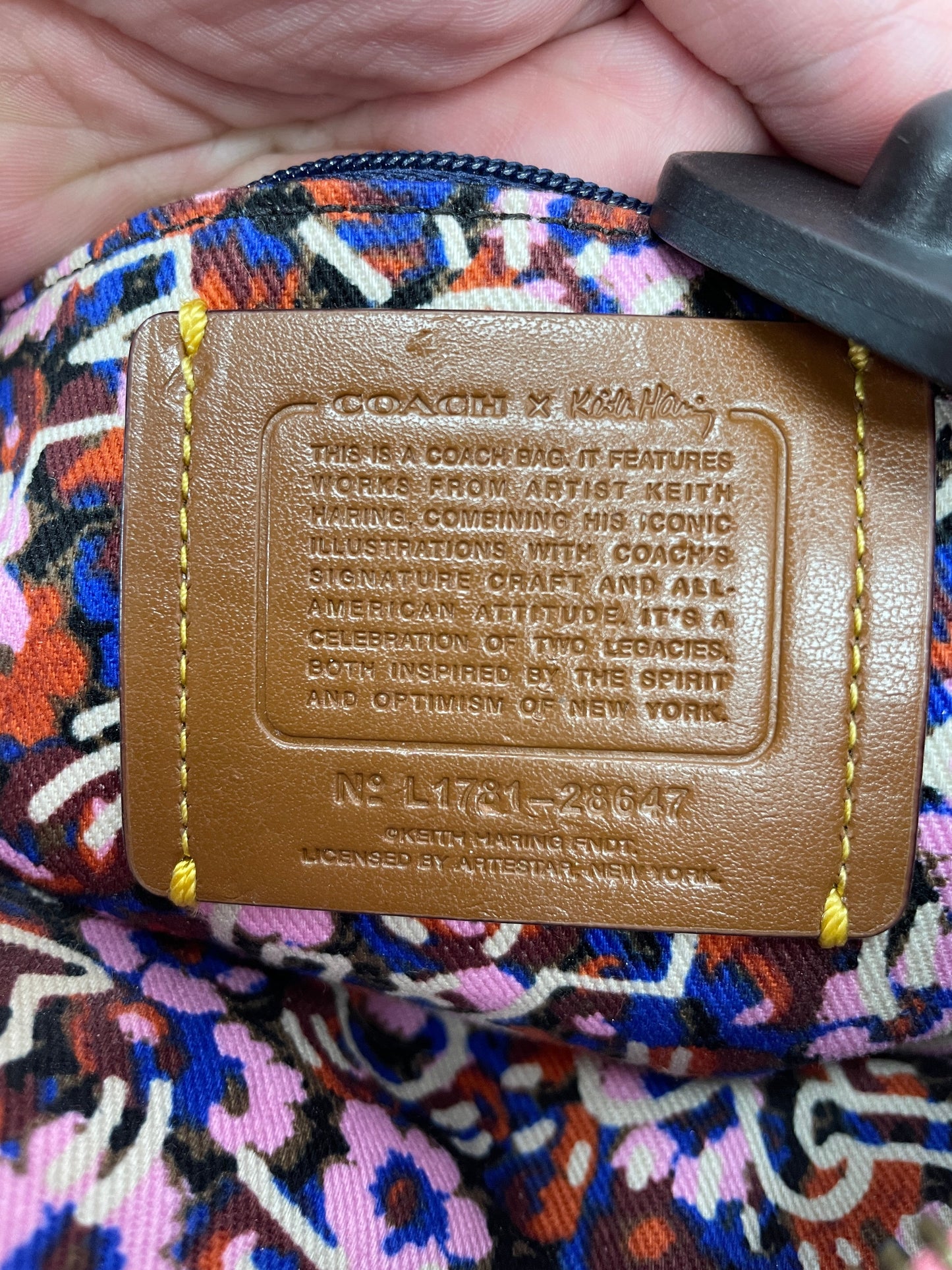 Crossbody Designer By Coach, Size: Small