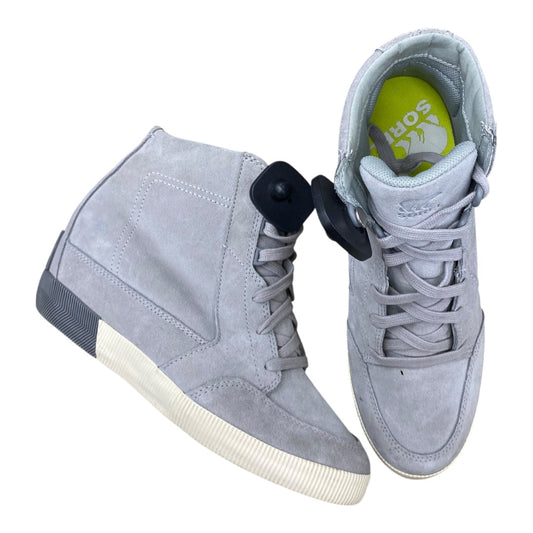 Boots Designer By Sorel In Grey, Size:10