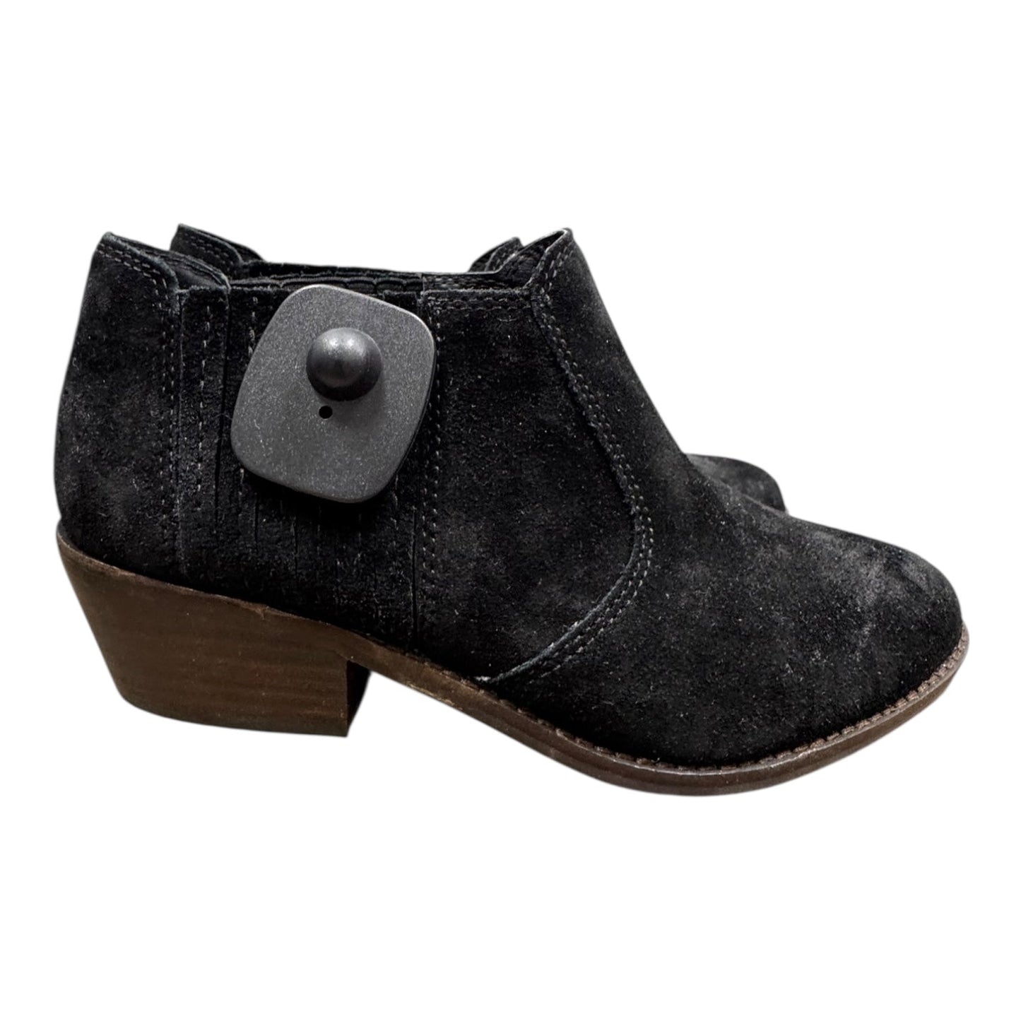 Boots Ankle Heels By Lucky Brand In Black, Size:8.5