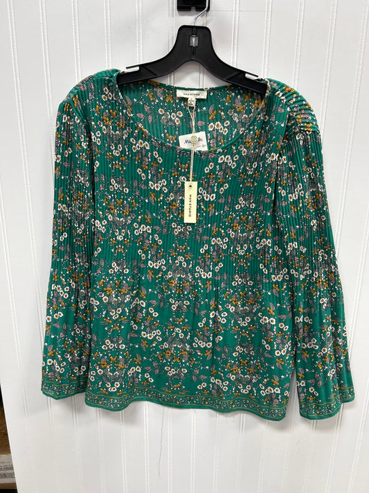 Top Ls By Max Studio In Green, Size:S