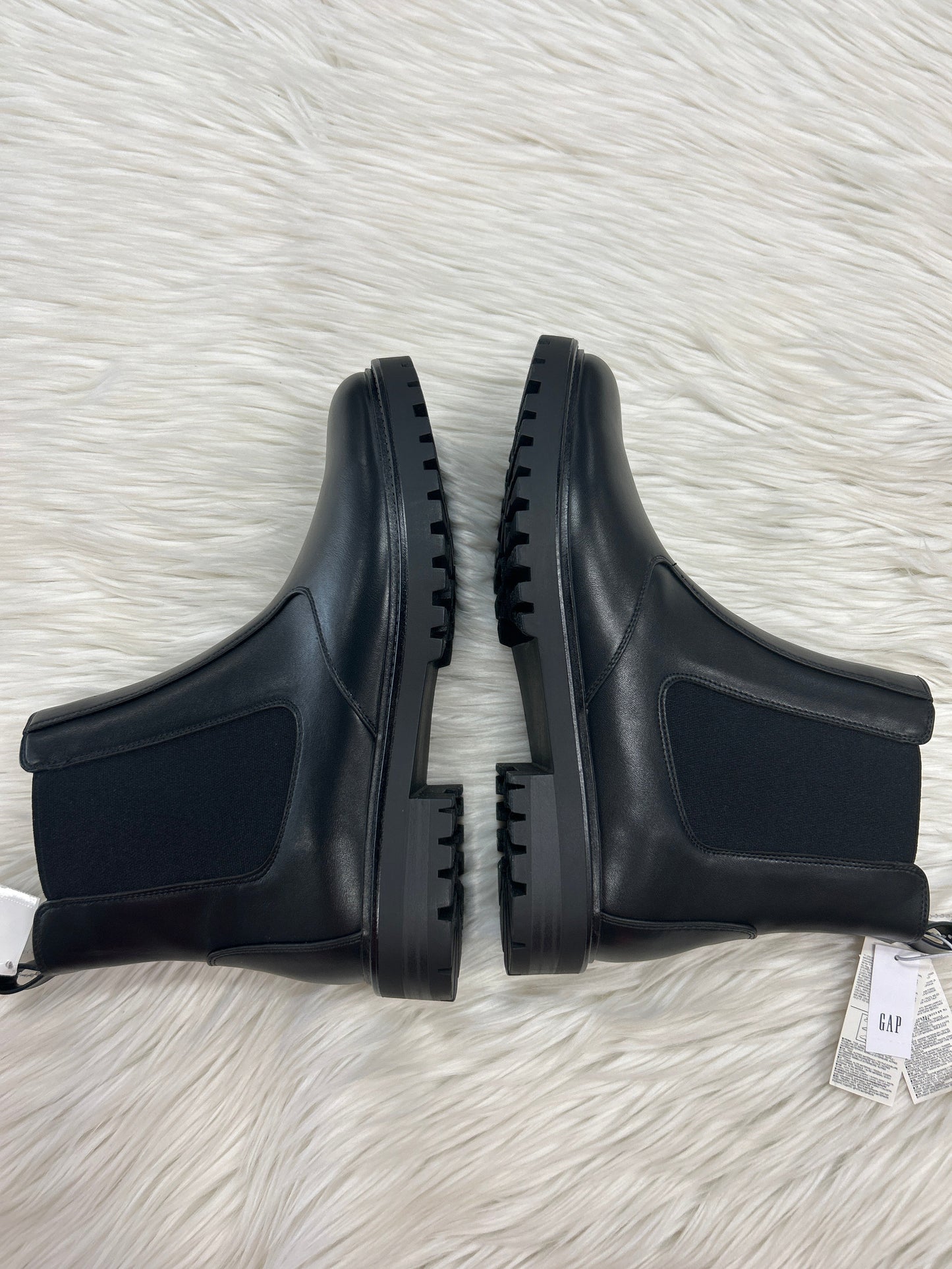 Boots Ankle Heels By Gap In Black, Size:10