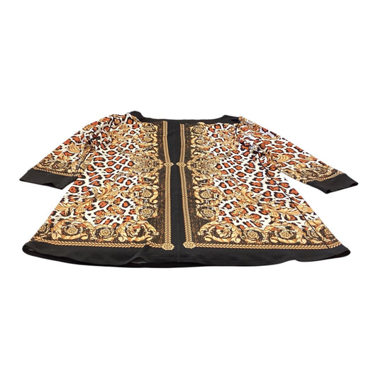 Top 3/4 Sleeve By Cmc In Multi, Size:Xl