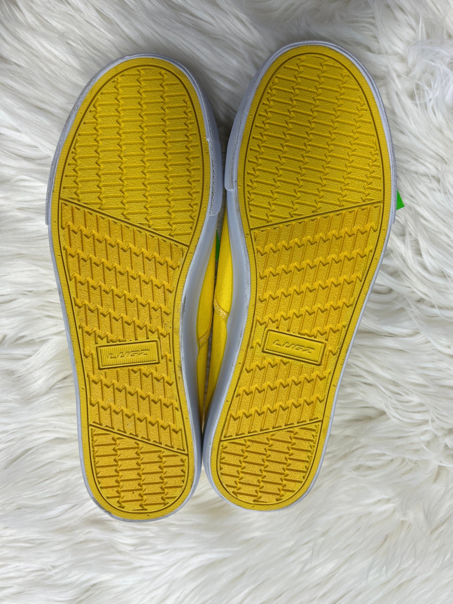 Shoes Flats By Cmc In Yellow, Size:10