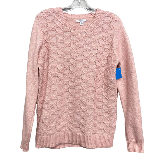 Sweater By Croft And Barrow In Pink, Size:S