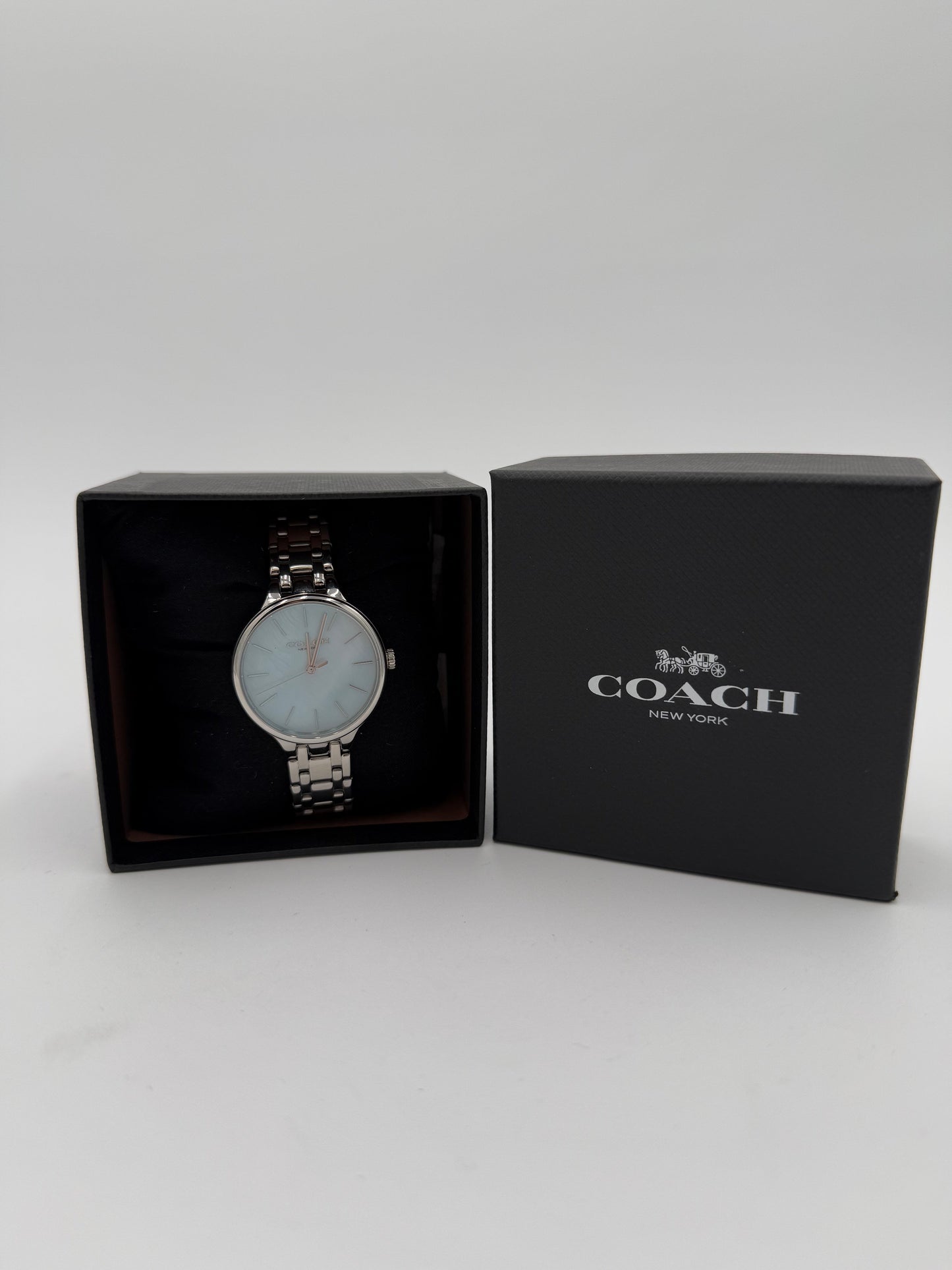 Watch Designer By Coach In Silver