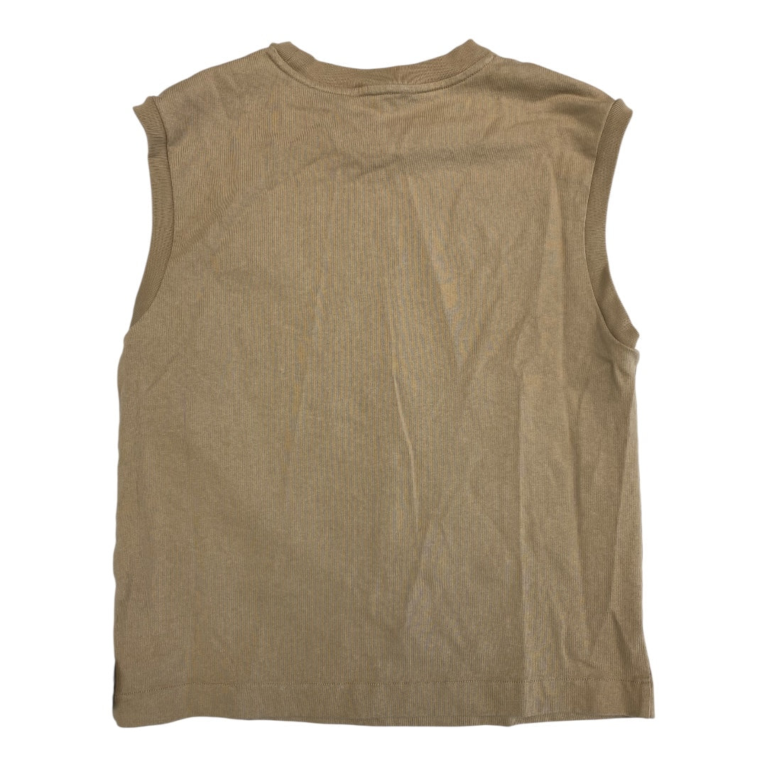 Top Sleeveless By Banana Republic In Brown, Size:Xs