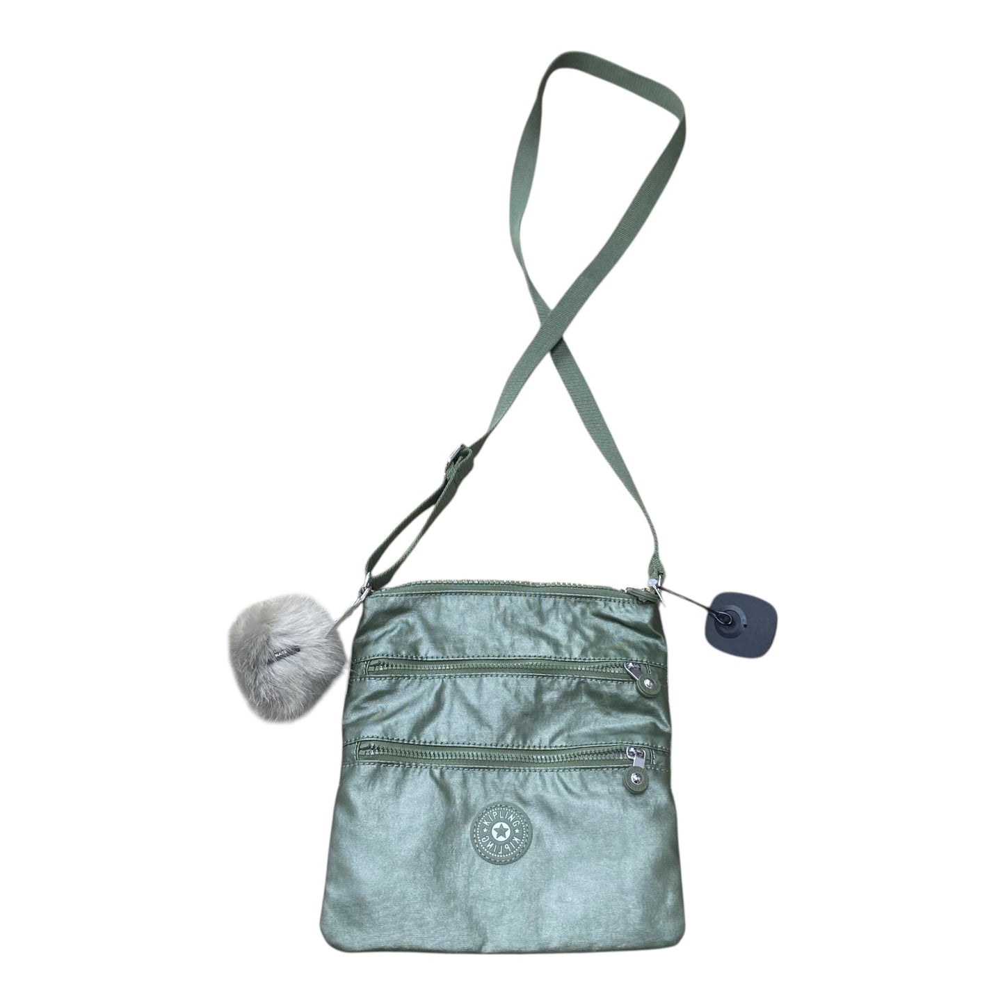 Handbag By Kipling In Green, Size:Small