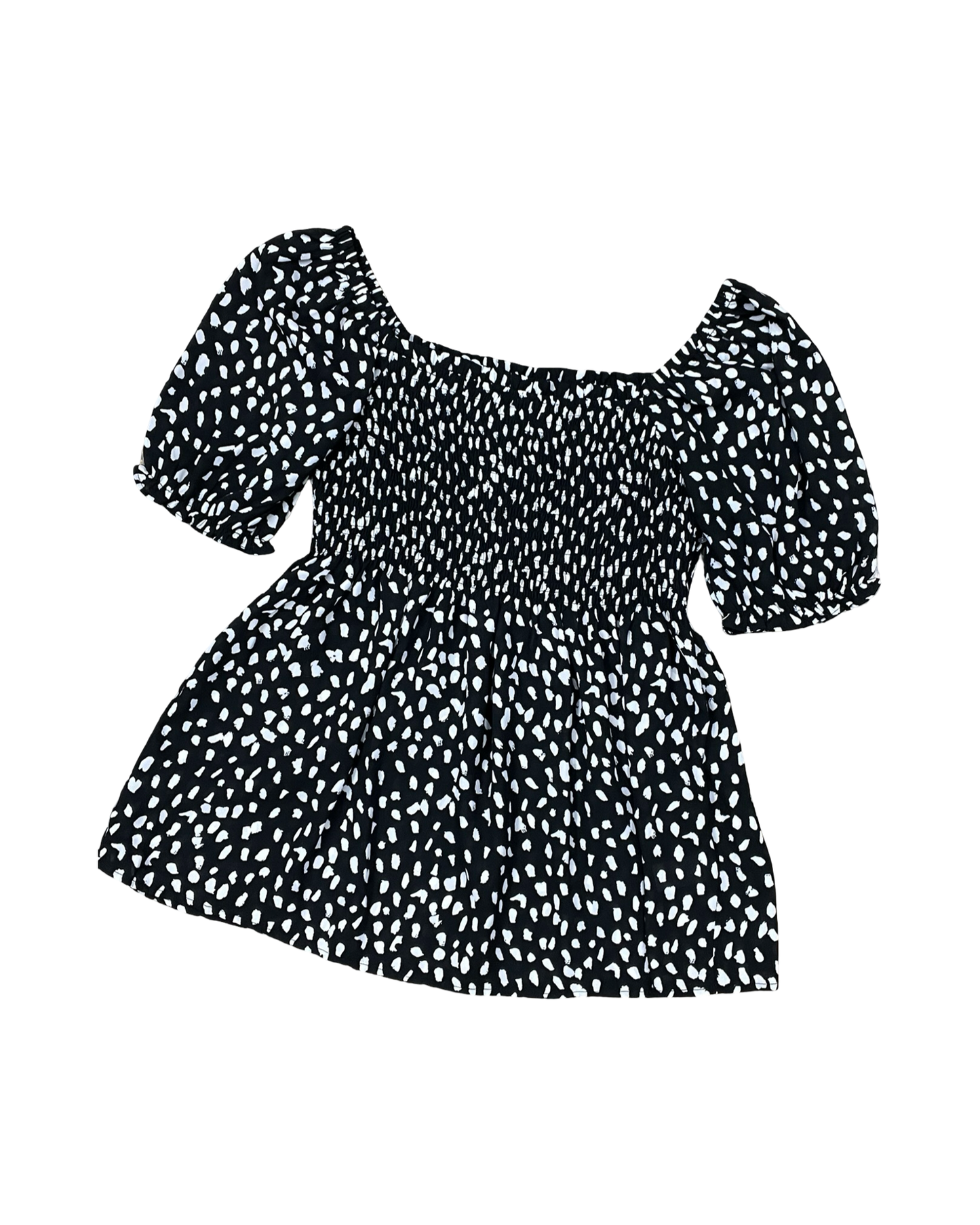 Top Ss By Doe & Rae In Black & White, Size:M