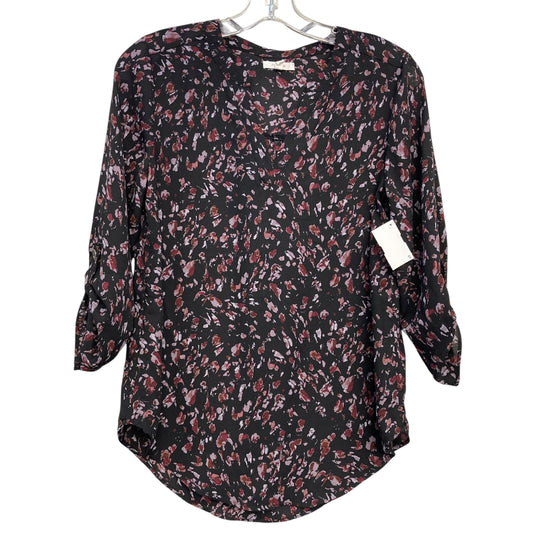 Top Ls By Maurices In Black & Pink, Size:Xs